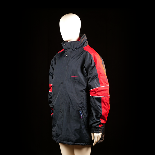 Berglund - windbreaker - Black, Red - (Storlek: 2XL)