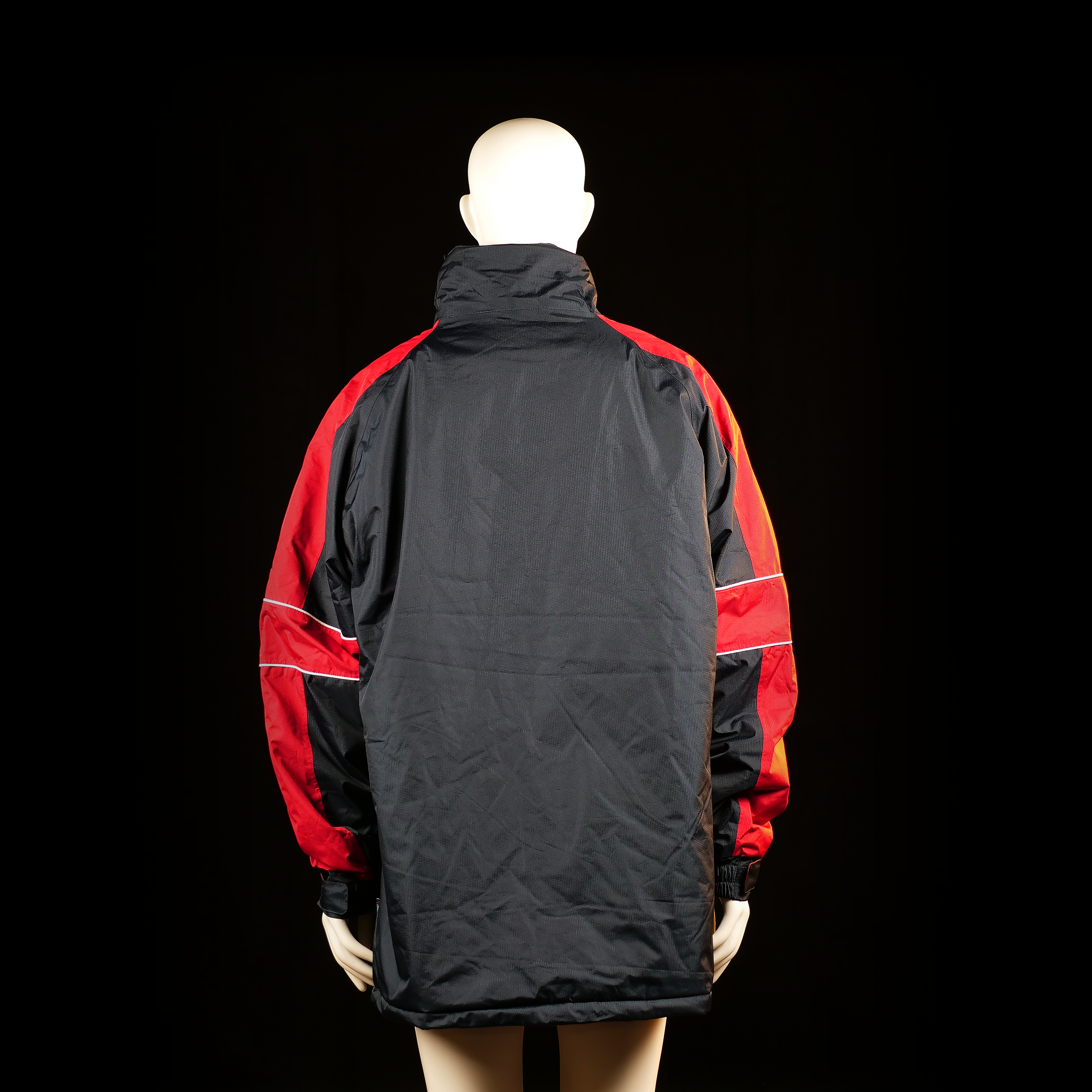 Berglund - windbreaker - Black, Red - (Storlek: 2XL)