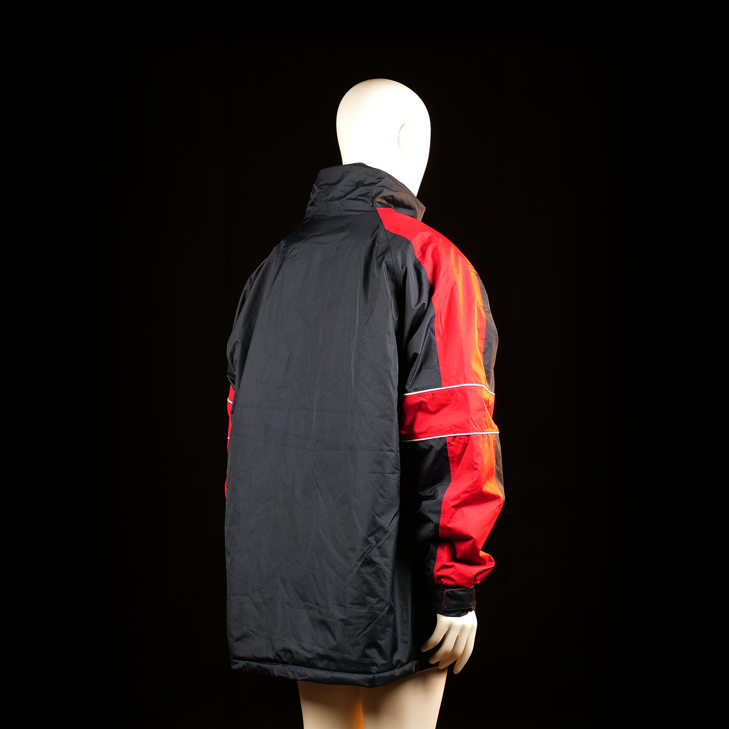 Berglund - windbreaker - Black, Red - (Storlek: 2XL)