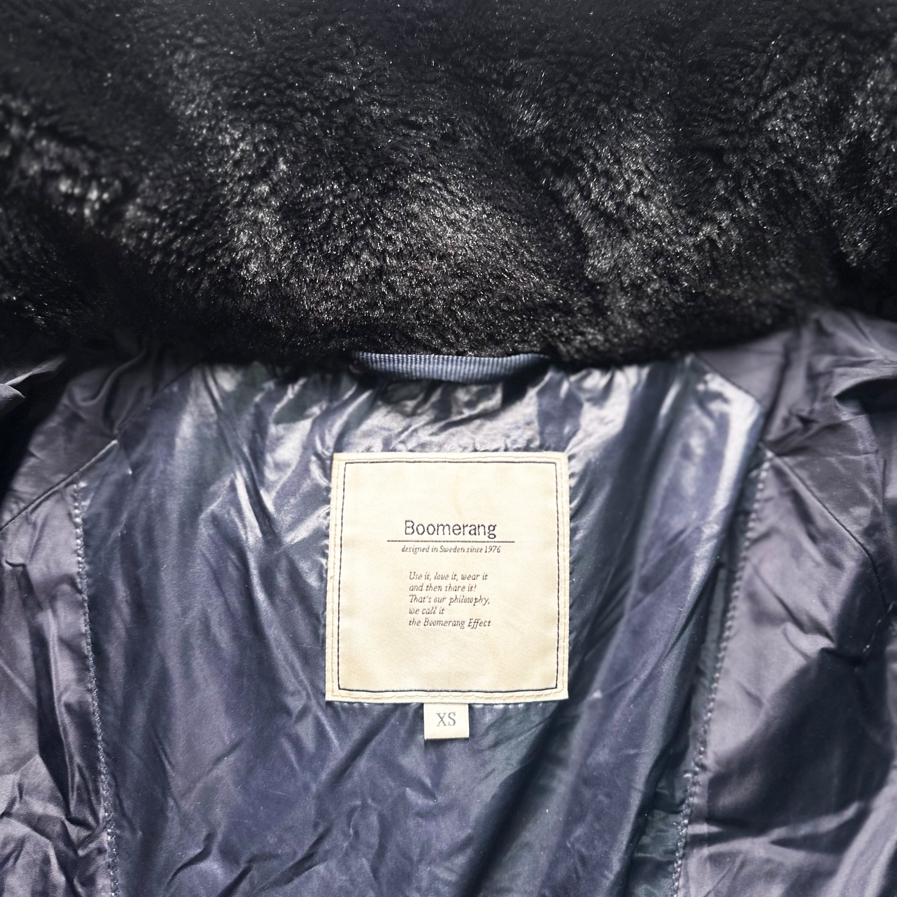 Boomerang - padded jacket - Navy - (Storlek: XS)