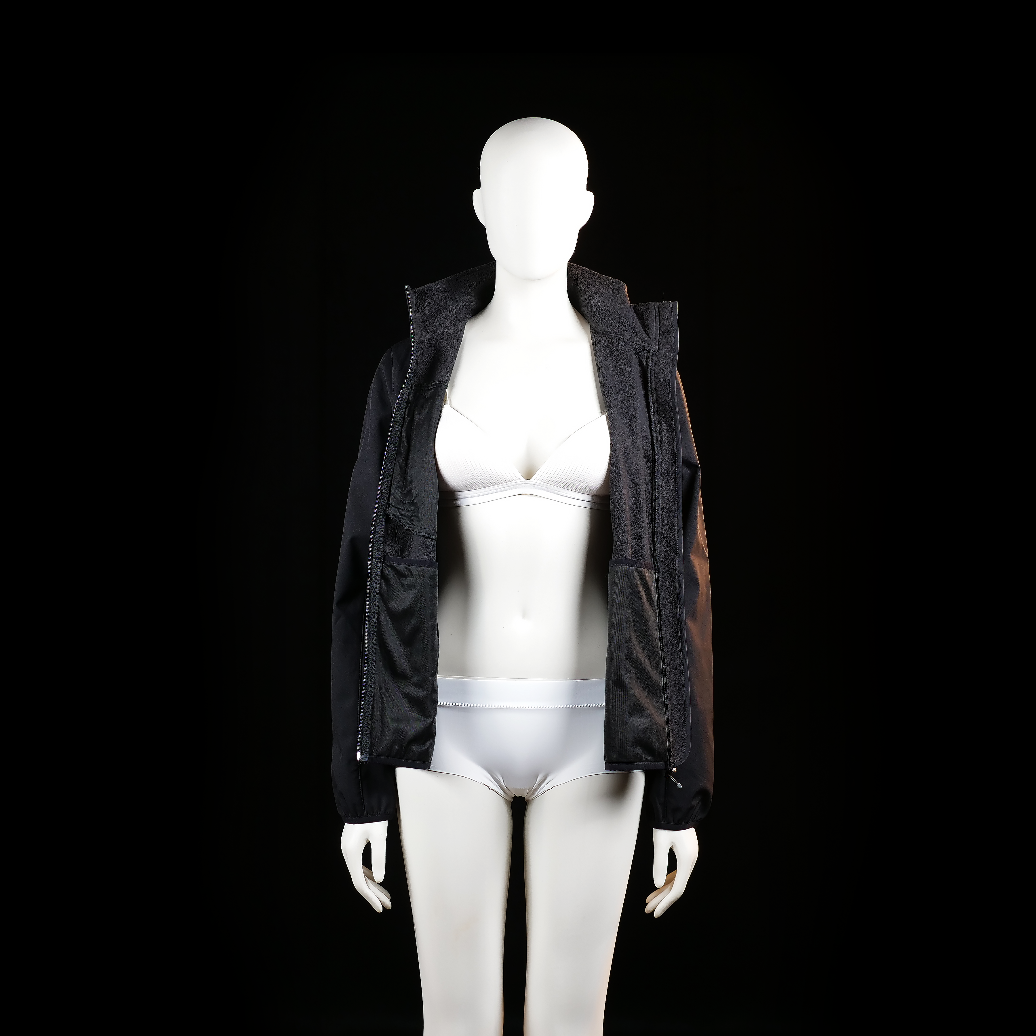 Furuboda Assistans - rain jacket - Black - (Storlek: M)