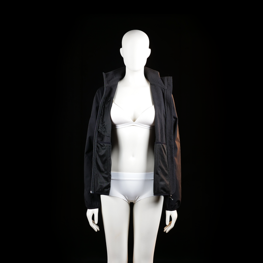 Furuboda Assistans - rain jacket - Black - (Storlek: M)