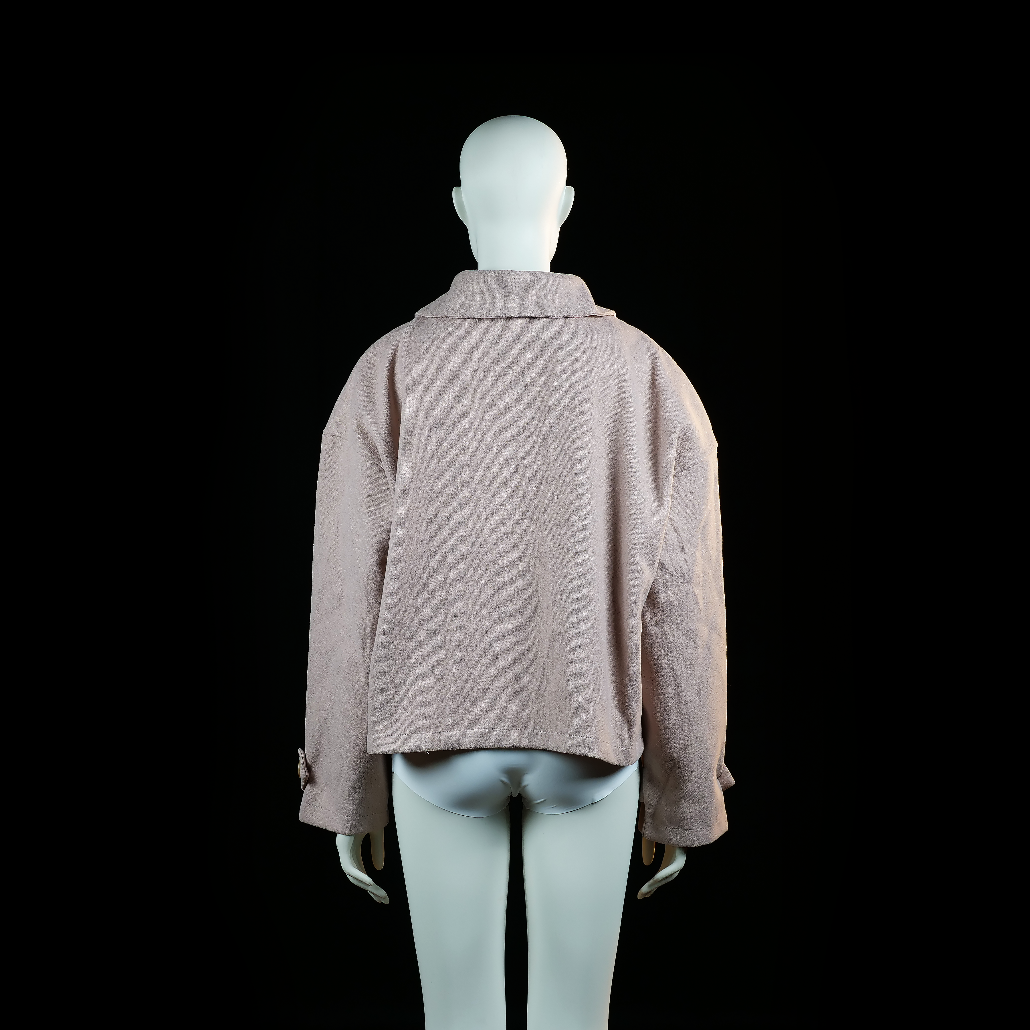 Shein - trucker jacket - Rose - (Storlek: L)