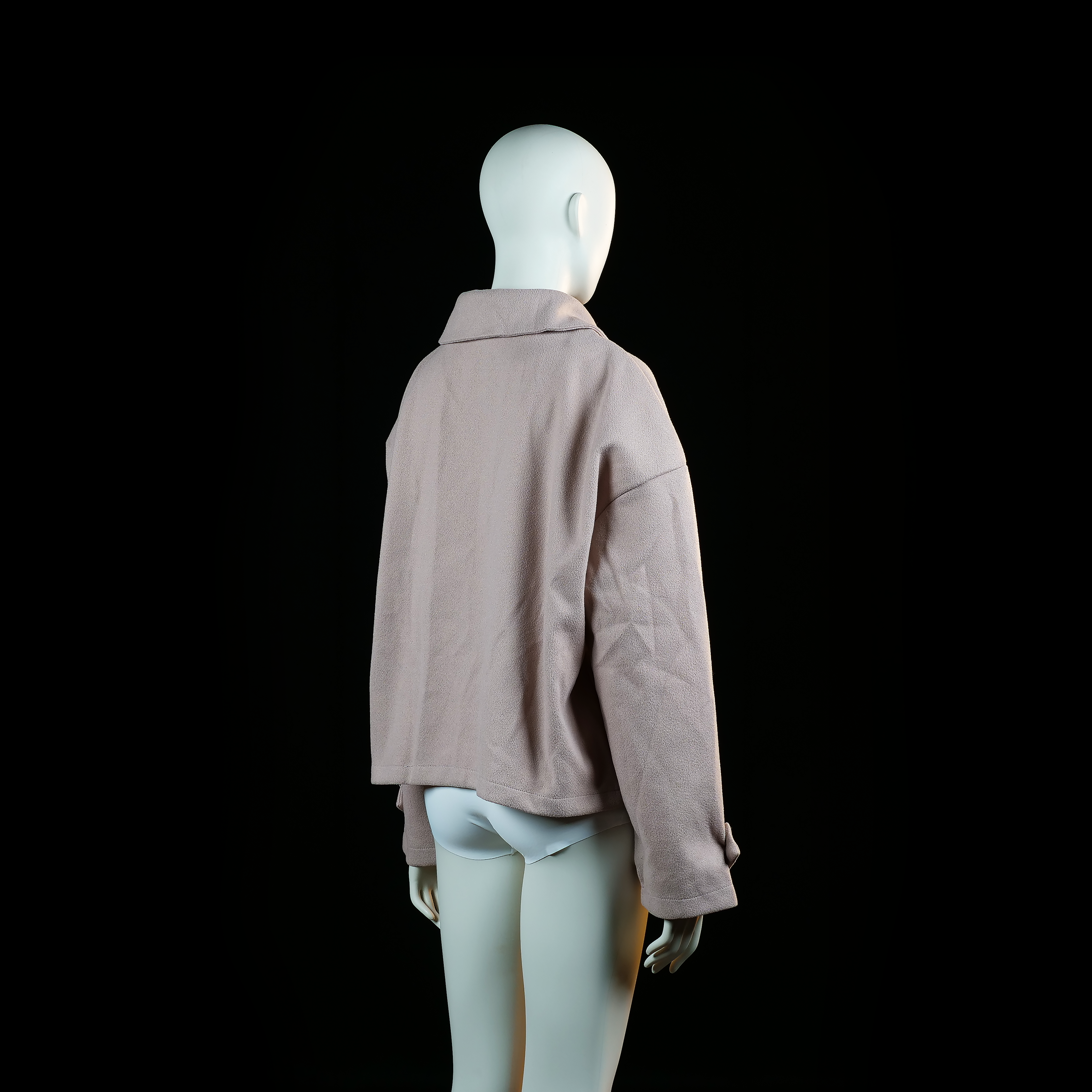 Shein - trucker jacket - Rose - (Storlek: L)