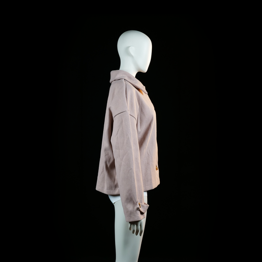 Shein - trucker jacket - Rose - (Storlek: L)