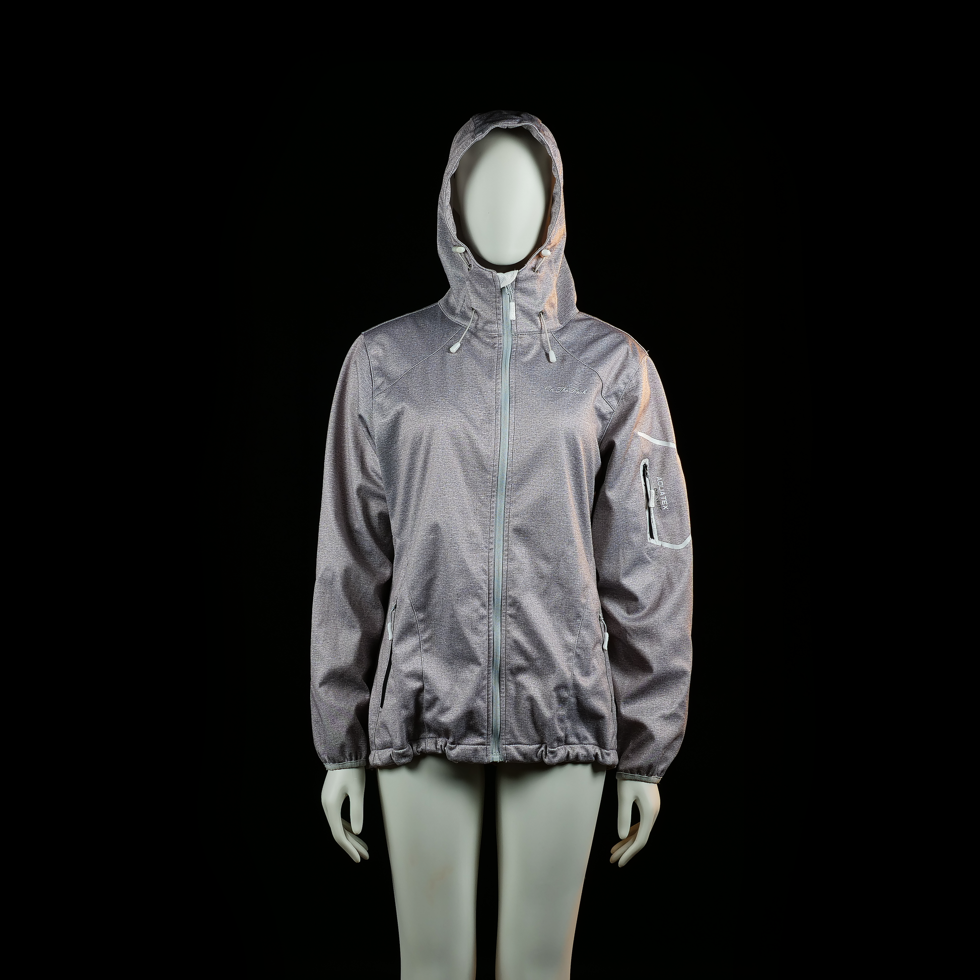 On The Peak - windbreaker - Light Gray - (Storlek: 44)