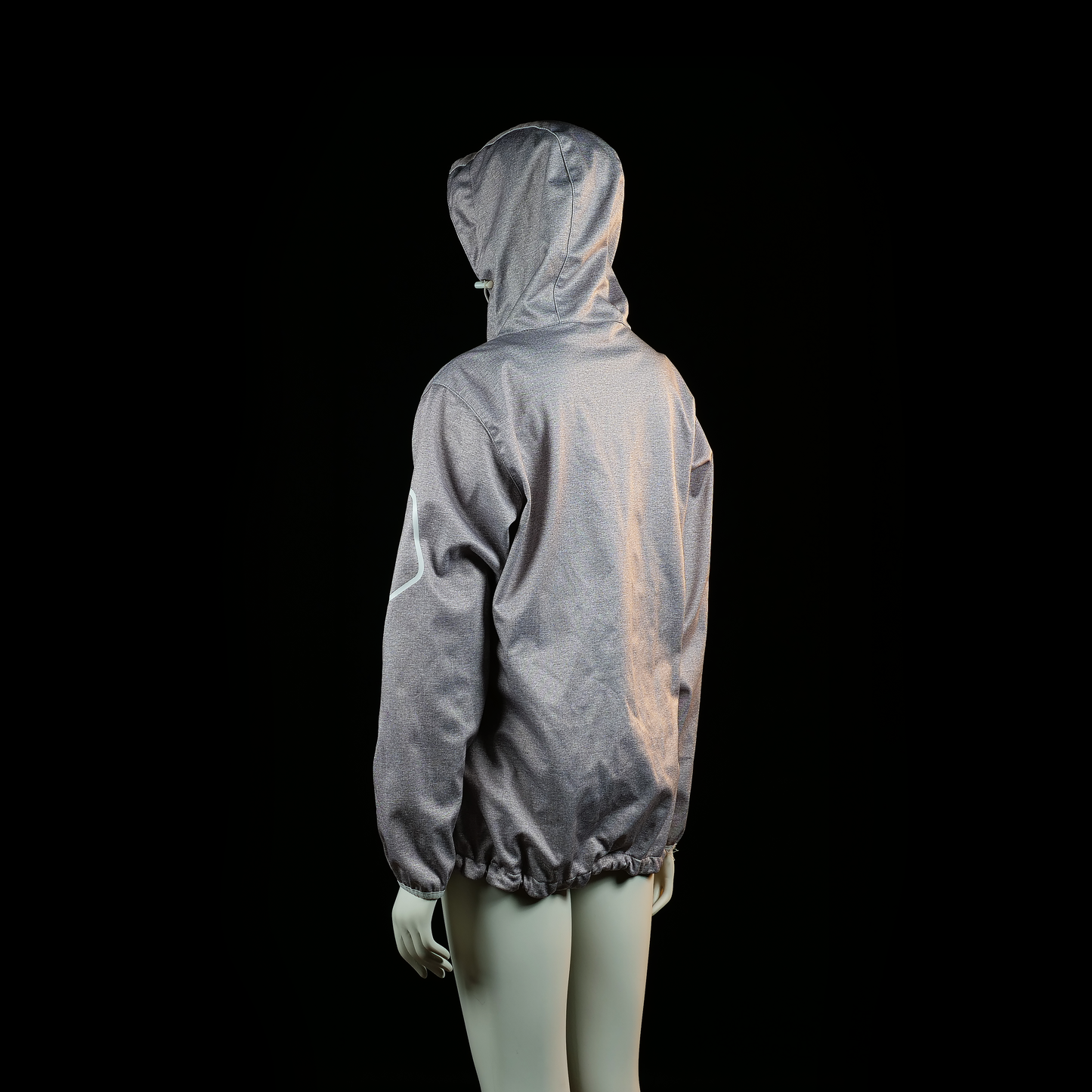 On The Peak - windbreaker - Light Gray - (Storlek: 44)