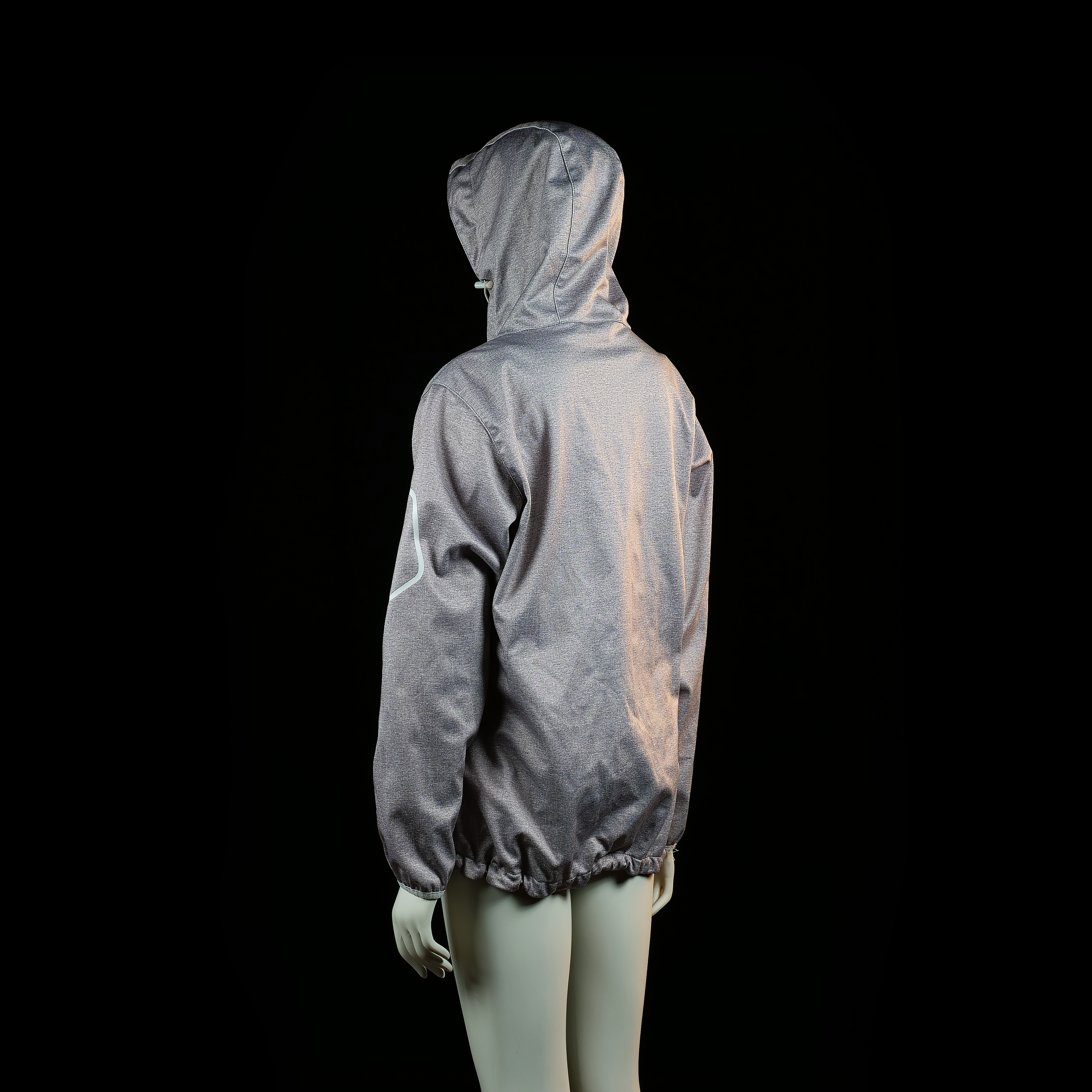 On The Peak - windbreaker - Light Gray - (Storlek: 44)