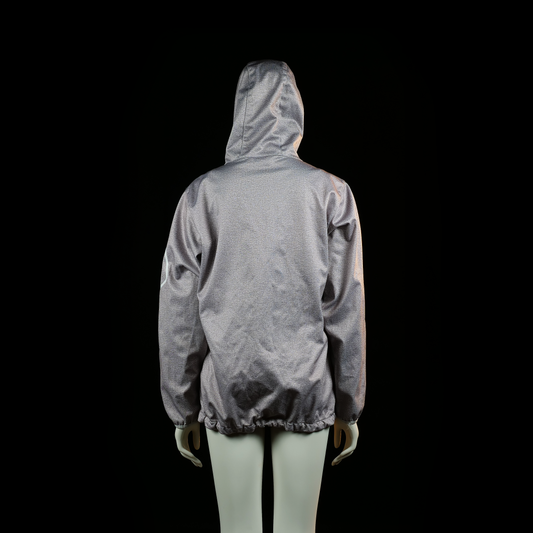 On The Peak - windbreaker - Light Gray - (Storlek: 44)