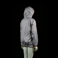 On The Peak - windbreaker - Light Gray - (Storlek: 44)