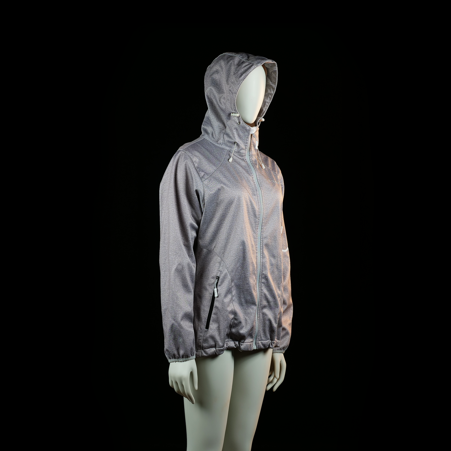 On The Peak - windbreaker - Light Gray - (Storlek: 44)