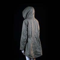 Ms Mode - parka - Olive - (Storlek: 42)