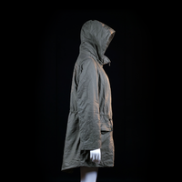 Ms Mode - parka - Olive - (Storlek: 42)