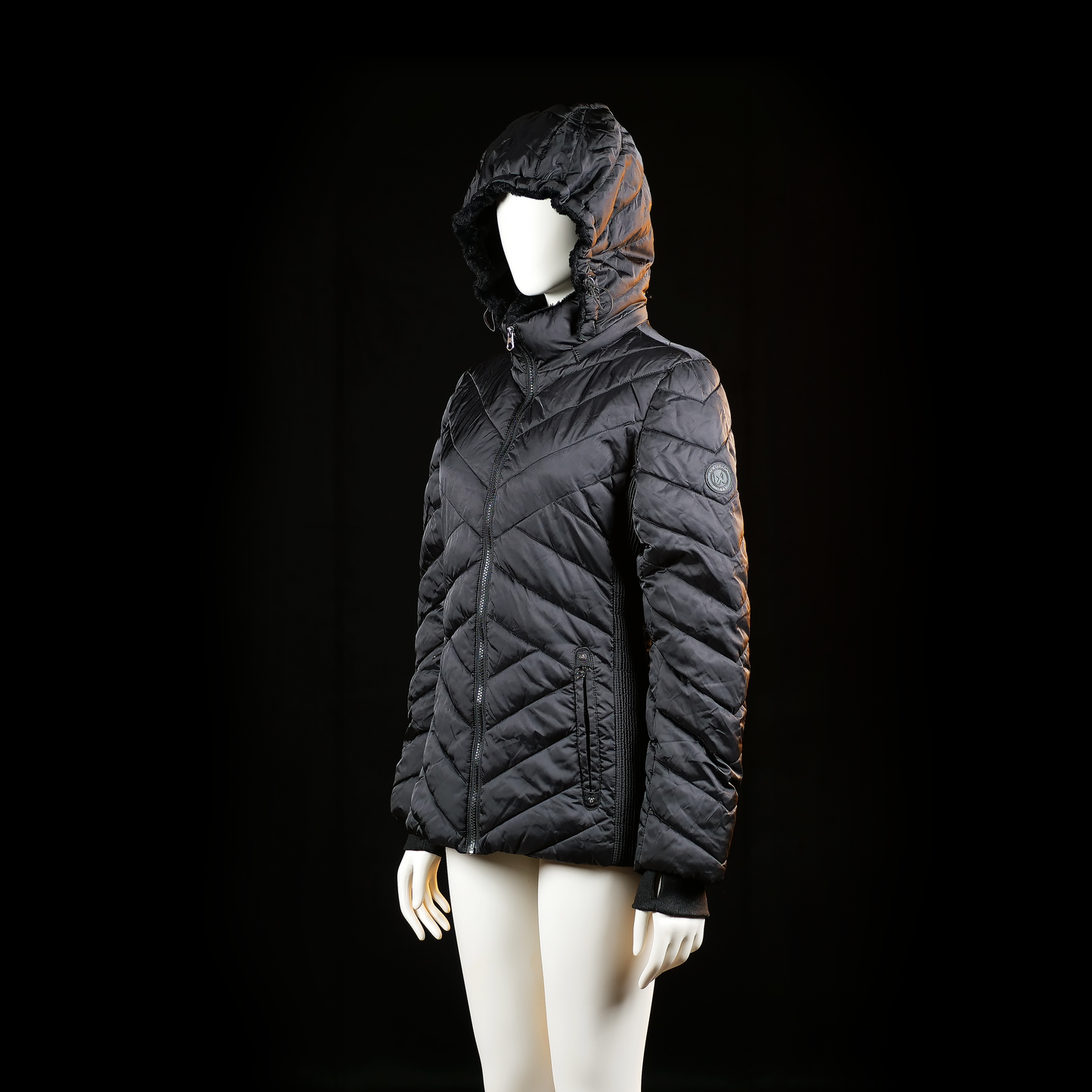 Nautica - padded jacket - Black - (Storlek: L)