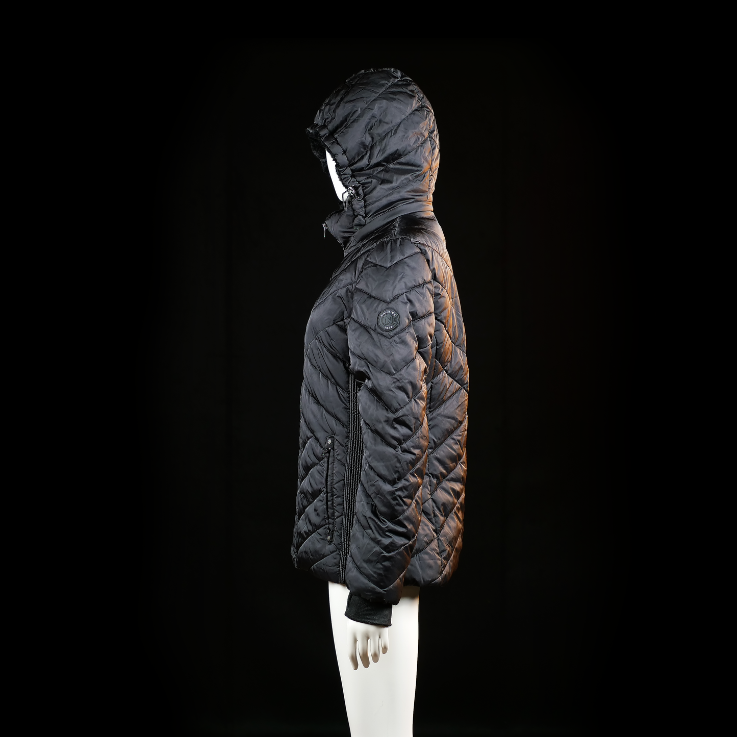 Nautica - padded jacket - Black - (Storlek: L)