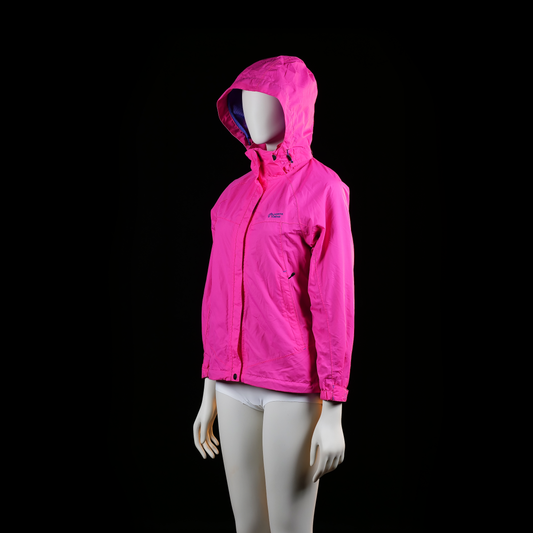 North Bend - rain jacket - Pink - (Storlek: 146)