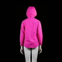 North Bend - rain jacket - Pink - (Storlek: 146)
