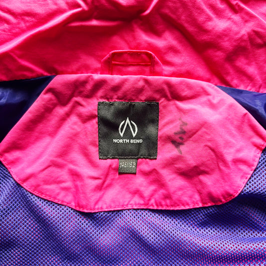 North Bend - rain jacket - Pink - (Storlek: 146)