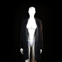 Yessica - overcoat - Black - (Storlek: 42)