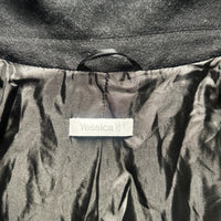 Yessica - overcoat - Black - (Storlek: 42)