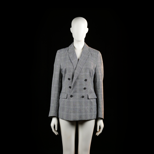 Kappahl - blazer - Gray, Black - (Storlek: 40)