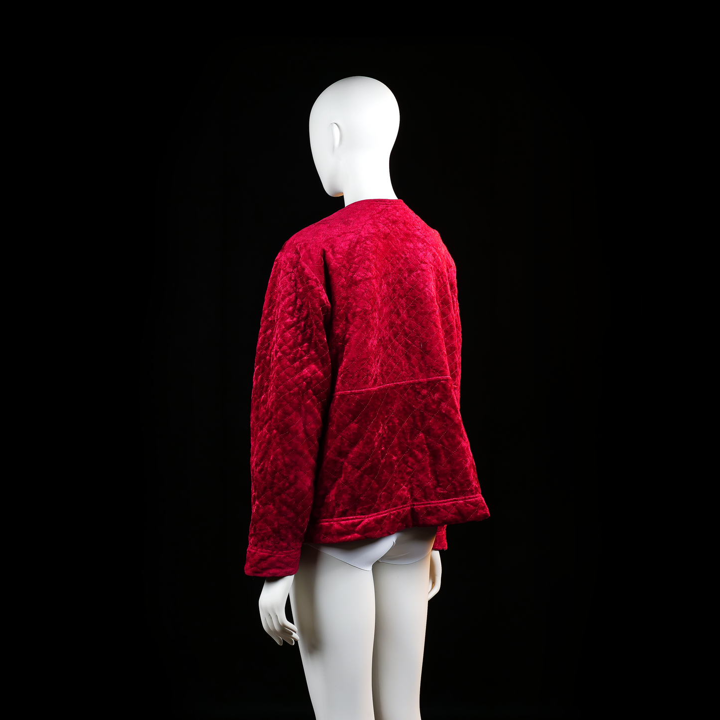Cotton Club - padded jacket - Red - (Storlek: M)