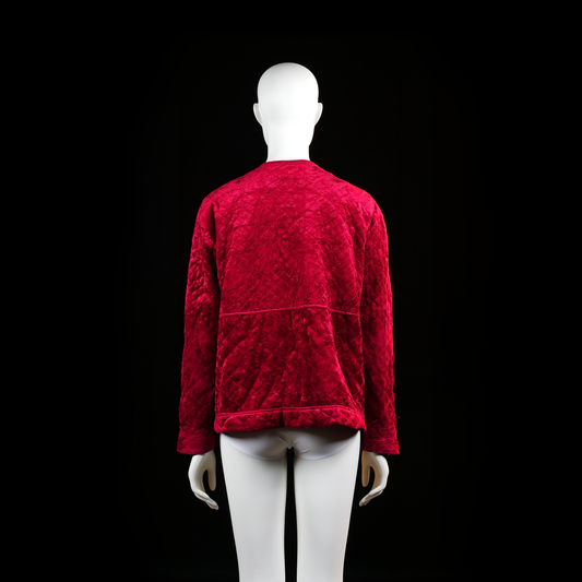 Cotton Club - padded jacket - Red - (Storlek: M)