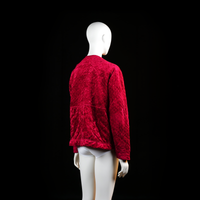 Cotton Club - padded jacket - Red - (Storlek: M)