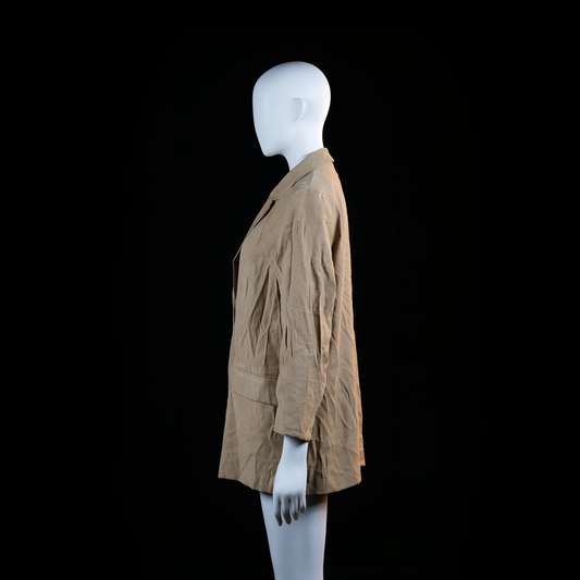 H&M - blazer - Camel - (Storlek: 44)