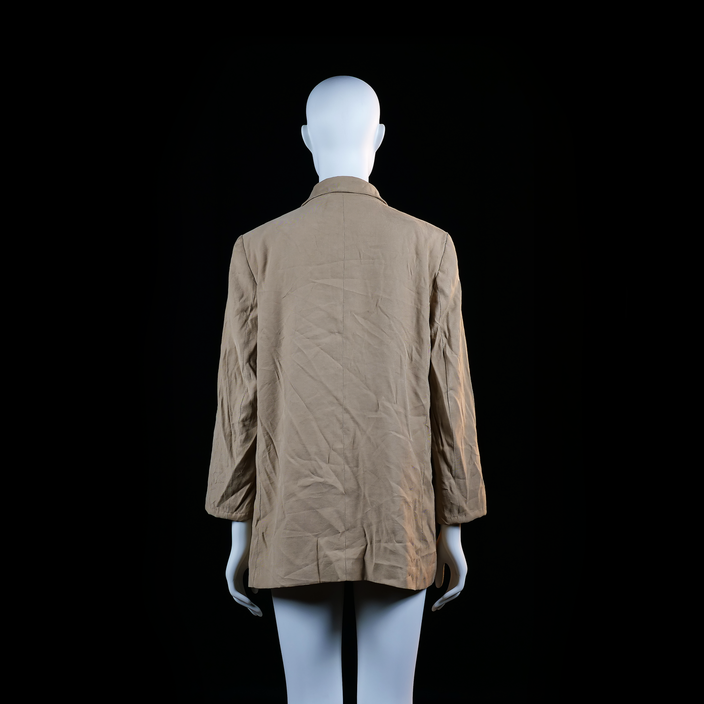 H&M - blazer - Camel - (Storlek: 44)