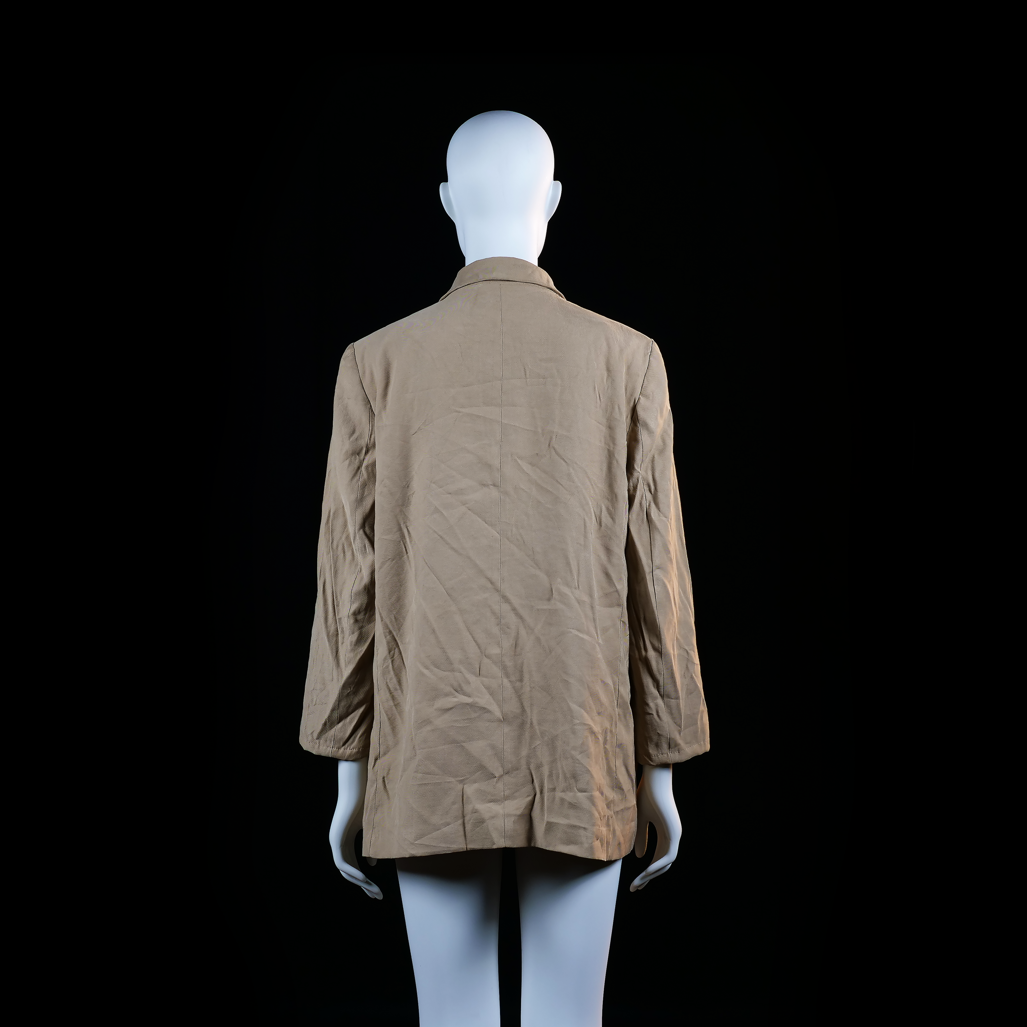 H&M - blazer - Camel - (Storlek: 44)