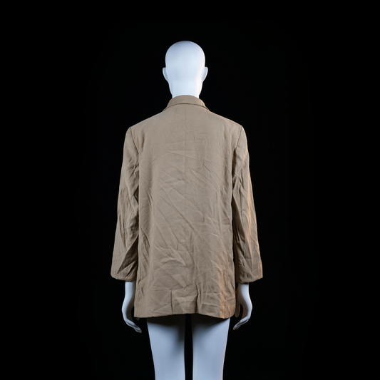 H&M - blazer - Camel - (Storlek: 44)