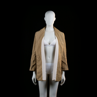H&M - blazer - Camel - (Storlek: 44)