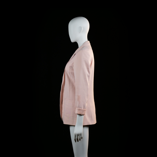 H&M - blazer - Light Pink - (Storlek: 38)