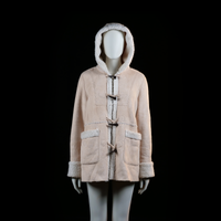 Okay - duffle coat - Beige, Ivory - (Storlek: 40)