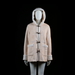 Okay - duffle coat - Beige, Ivory - (Storlek: 40)