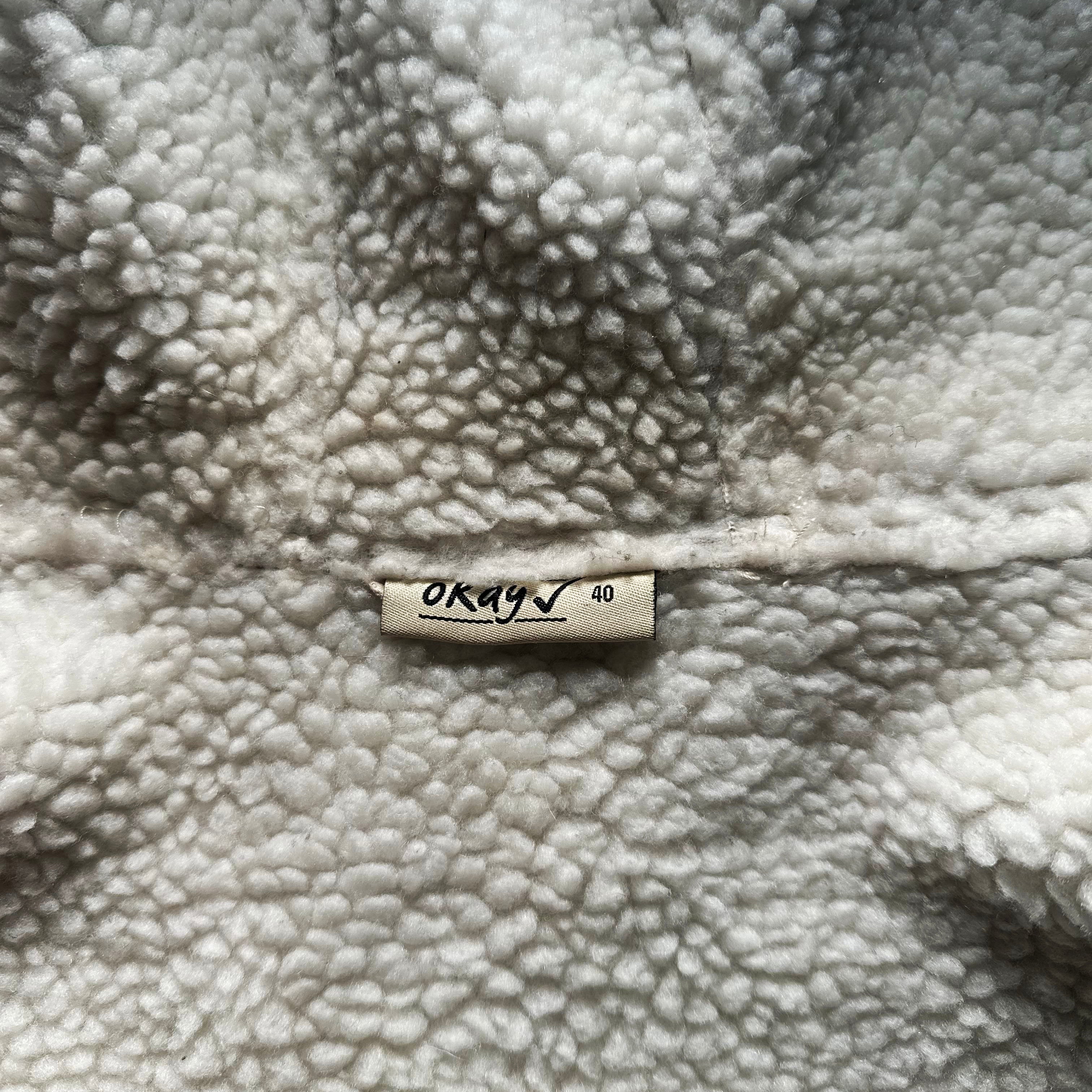 Okay - duffle coat - Beige, Ivory - (Storlek: 40)