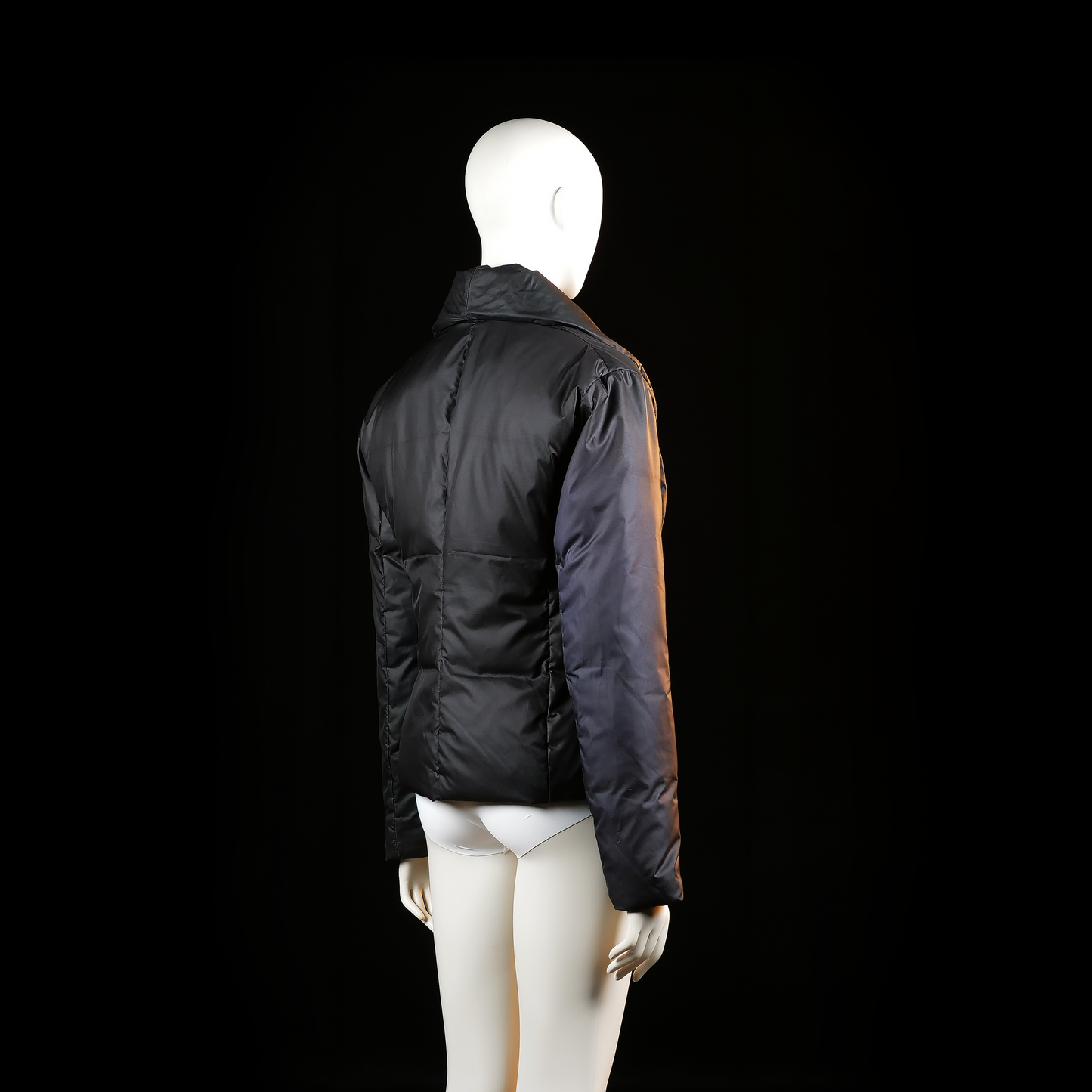 Sisley - padded jacket - Black - (Storlek: M)