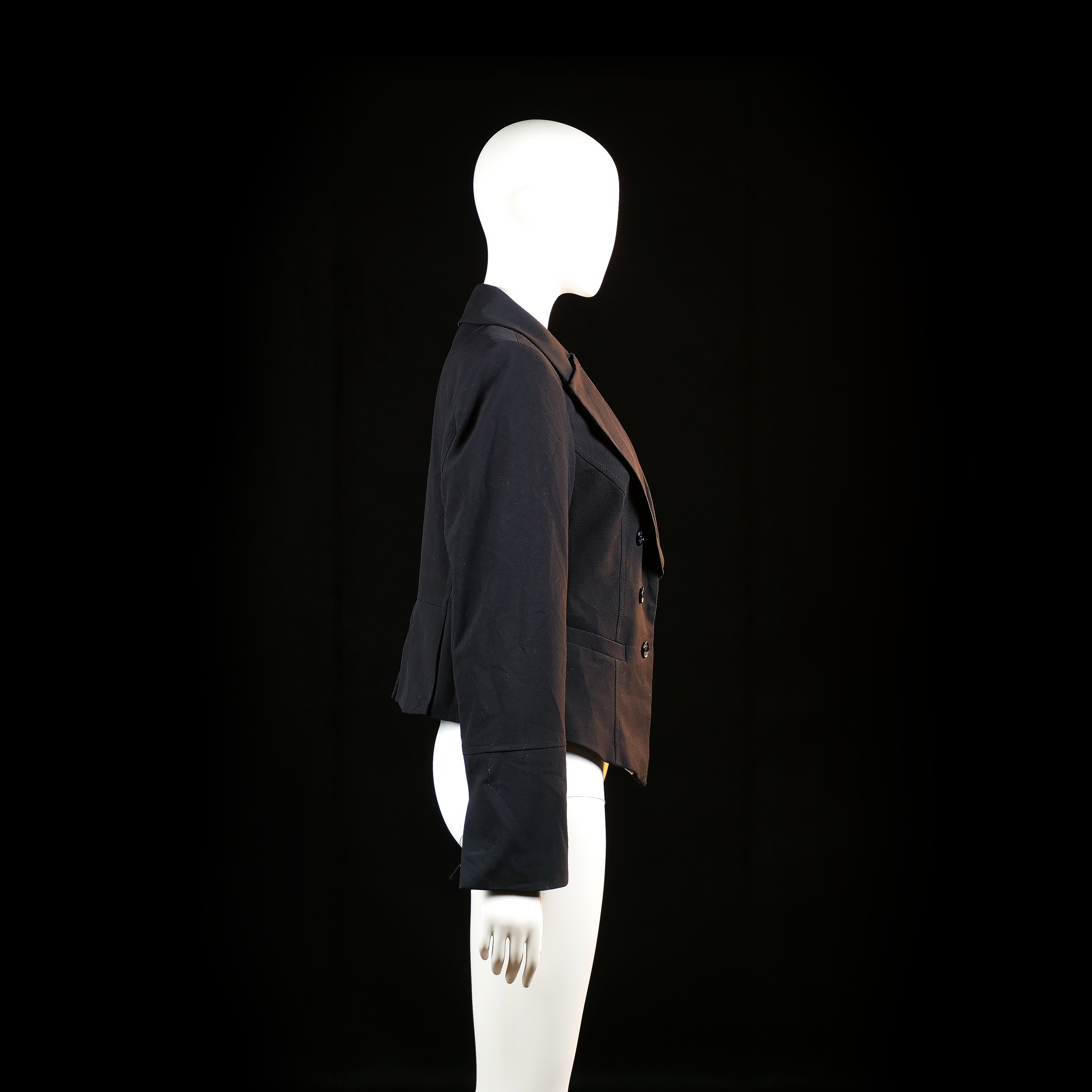Lindex - blazer - Black - (Storlek: 44)
