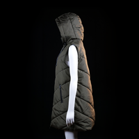 Jdy - padded vest - Olive - (Storlek: S)