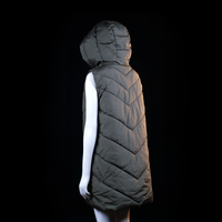 Jdy - padded vest - Olive - (Storlek: S)