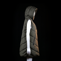 Jdy - padded vest - Olive - (Storlek: S)