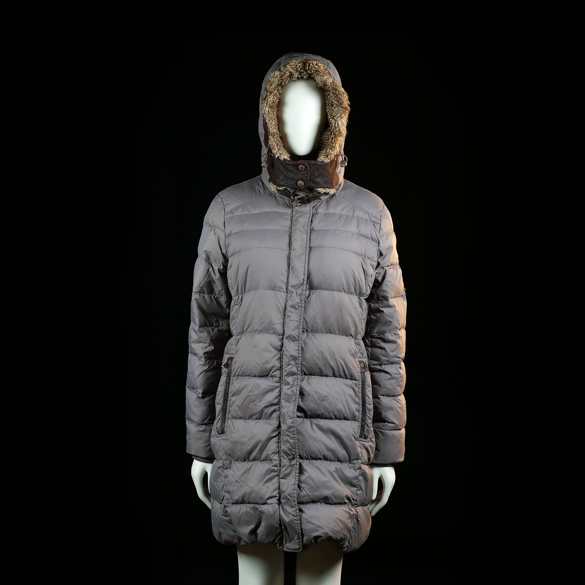 Esprit - parka - Gray - (Storlek: 42)