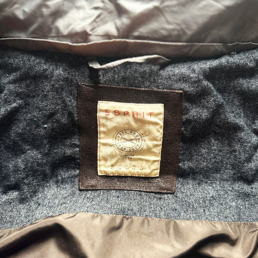 Esprit - parka - Gray - (Storlek: 42)