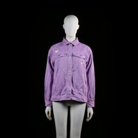 Reserved - trucker jacket - Lavender - (Storlek: 158)