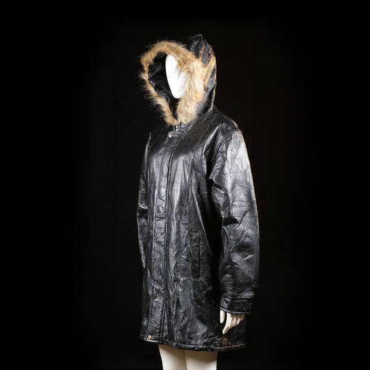 parka - Black, Camel - (Storlek: XXL)